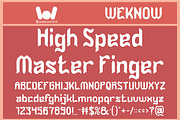 Another Great font, a Font by weknow (Thumbnail 2 of 8)