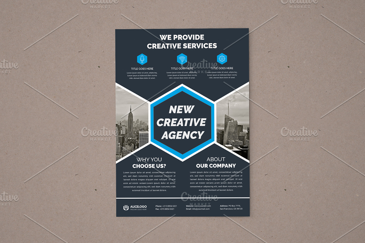Flyer Template, a Flyer Template by Alice_s (Photo 3 of 10)