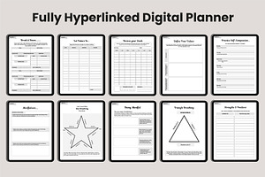 2025 Mental Burnout Workbook Digital