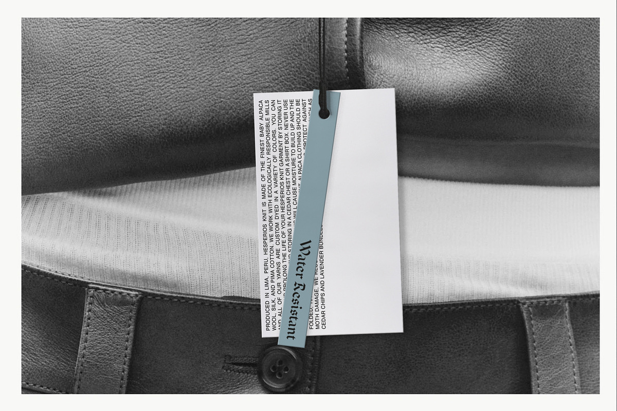 Minimal Fashion Hang Tag Mockup Set, a Mockup by ReAffirm (Photo 5 of 6)