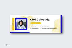 Clean Email Signature, a Templates & Theme by Siska Arista