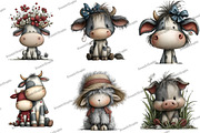 Whimsical Farm Animal Clipart, an Illustration by DreamArtGraphic (Thumbnail 2 of 4)