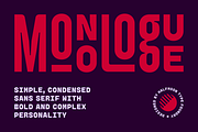 Monologue Font, a Sans Serif Font by Halfmoon Type (Thumbnail 1 of 11)