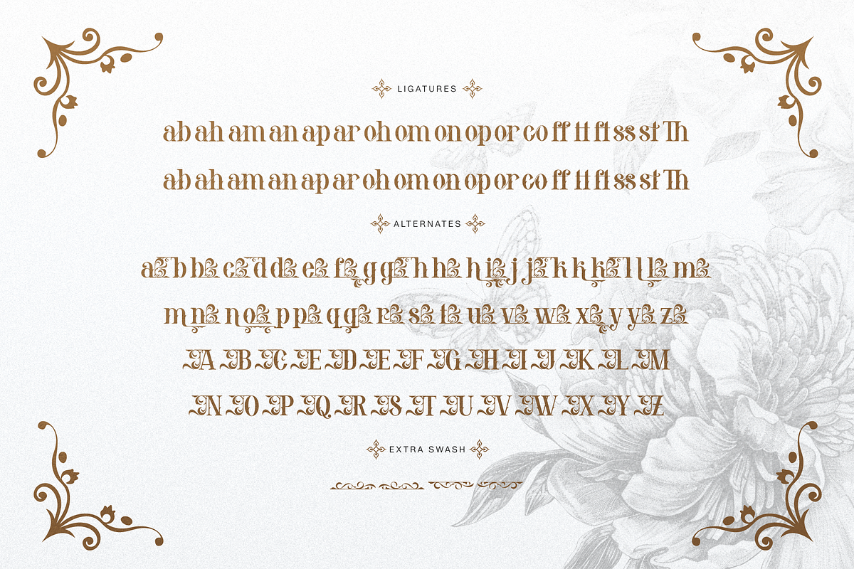 Piaro Glen | Serif Blackletter, a Blackletter Font by Denustudios (Photo 11 of 11)