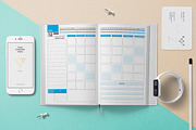 Editable Planner & Agenda, a Stationery Template by obayes (Thumbnail 3 of 10)