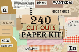 Paper kit Paper cut outs, paper PNG