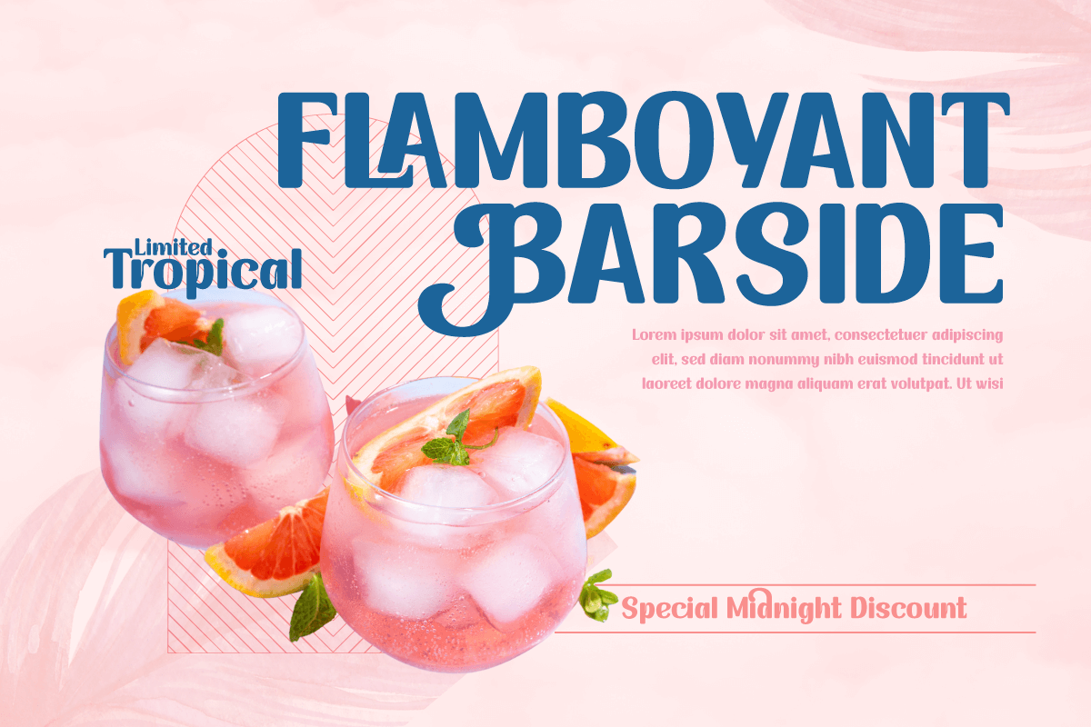 ANWUTOK | Display Font, a Sans Serif Font by twinstd (Photo 7 of 13)