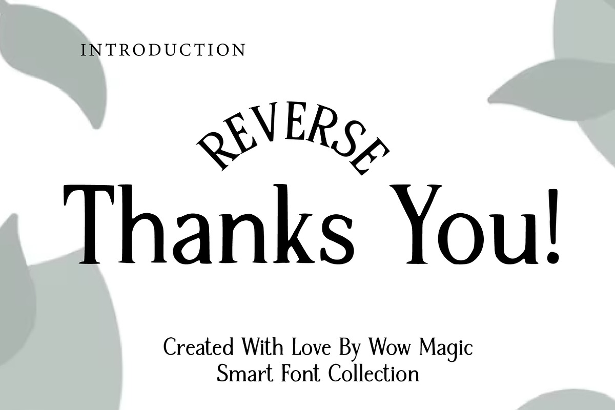 Reverse Contrast, a Serif Font by Wow Magic (Photo 3 of 3)