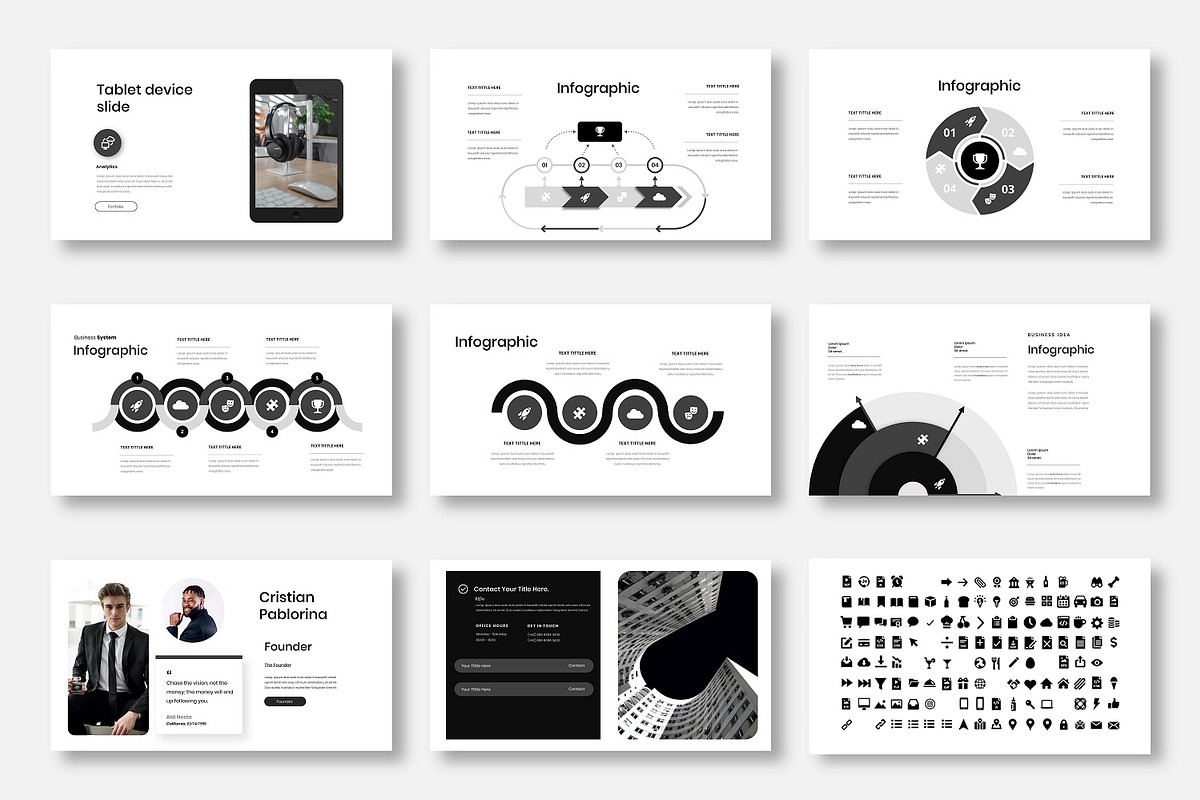 Foreo - Business Google Slide Templa, a Presentation Template by Dens Creative Studio (Photo 5 of 6)