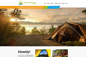Campfire - Campsite WP Theme