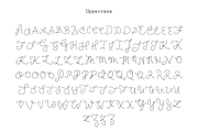 Broken Ballpoint | Handwriting Font, a Font by Off The Rack © (Thumbnail 3 of 5)