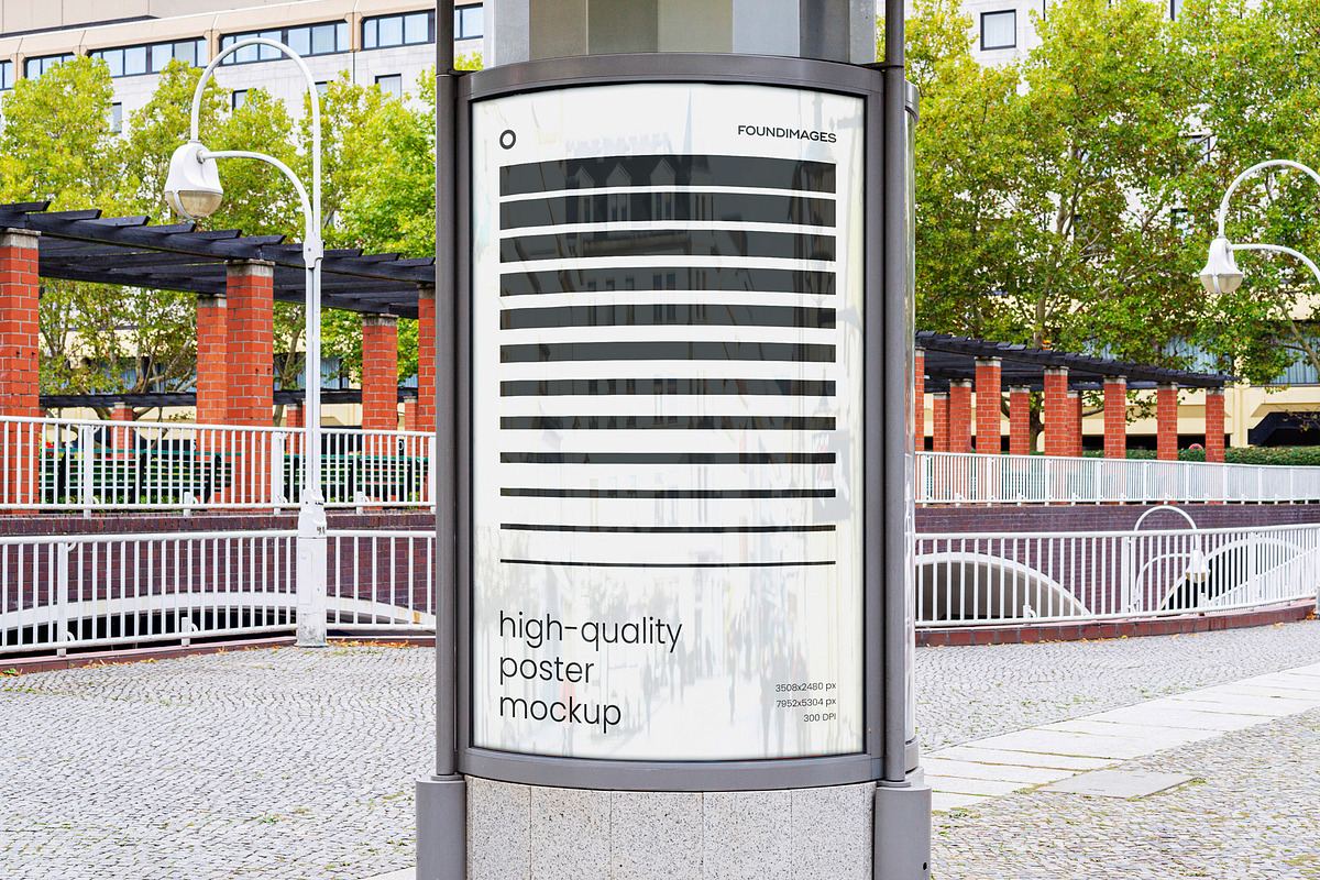 Urban Poster Mockup Template Bundle, an Advertising Mockup by FoundImages (Photo 51 of 52)