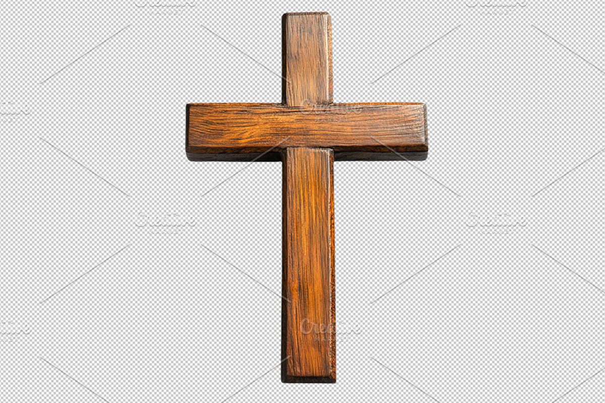 Wooden Cross PNG, an Object Graphic by VetalStock (Photo 8 of 8)