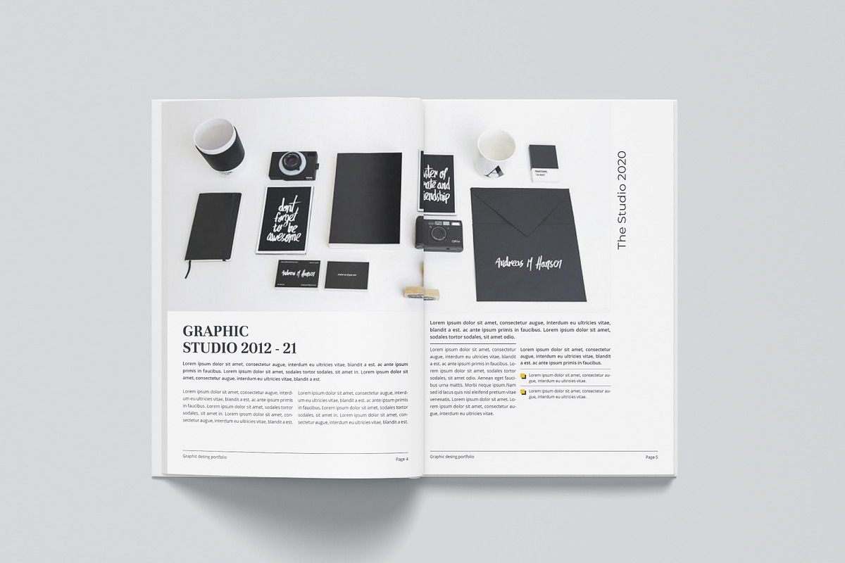 Graphic Design Portfolio, a Brochure Template by obidullah_01 (Photo 4 of 17)
