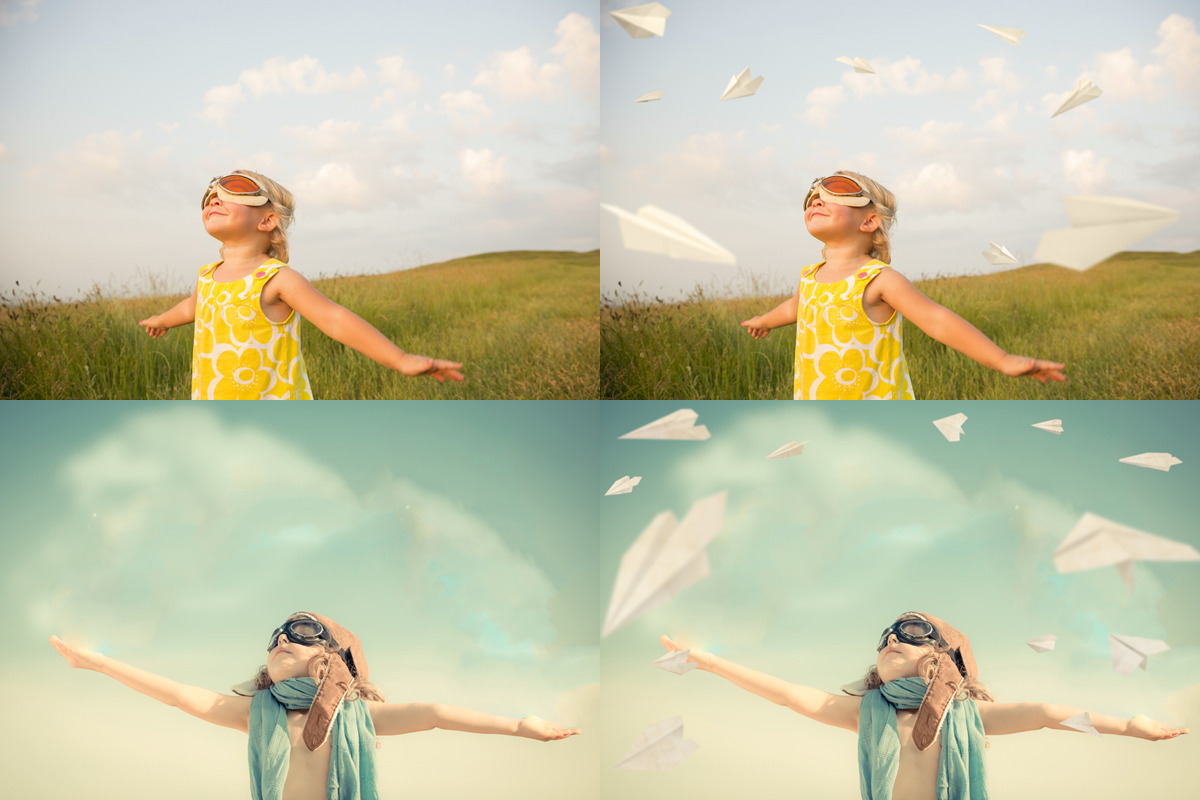Paper Airplane Overlays, an Object Graphic by DreamyOverlay (Photo 2 of 5)