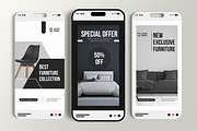 Modern Furniture Social Media Story, a Social Media Template by MightyDesign (Thumbnail 1 of 6)