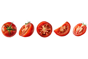 A row of tomatoes, a Food & Drink Photo by piter.goskov