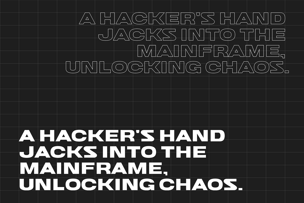 Common Sans Wide Display Font, a Sans Serif Font by GRAPHLAB (Photo 2 of 5)