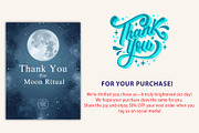 2026 Moon Ritual Journal, a Stationery Template by Designmela01 (Thumbnail 6 of 10)