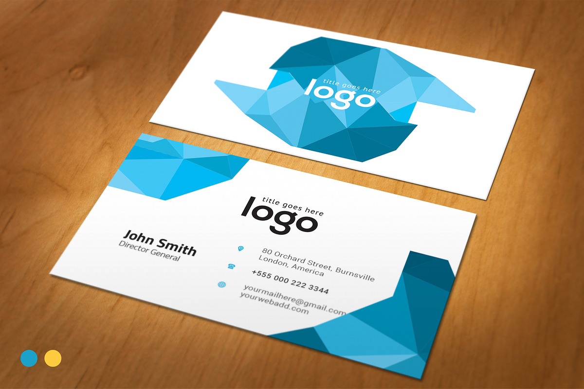 Business Card, a Business Card Template by ZAAS (Photo 1 of 7)