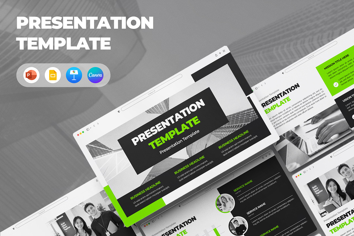 Clean FinTech Pitch Deck, a Presentation Template by CreativeUP (Photo 1 of 6)
