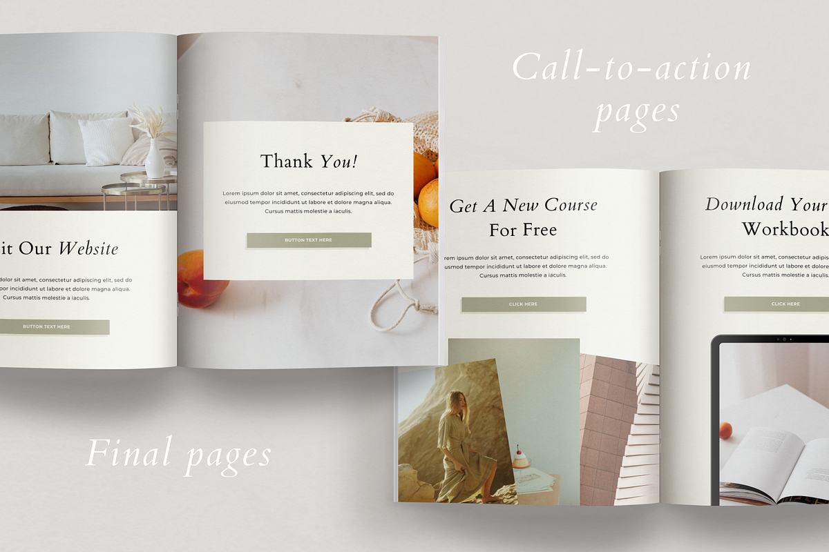 Ebook + Workbook Bundle | CANVA, a Magazine Template by Ralony (Photo 24 of 26)