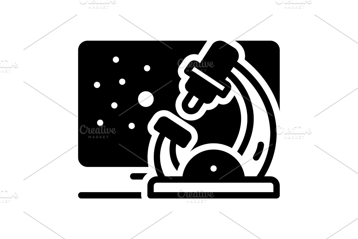 Pathology laboratory solid icon, a Solid Icon by Creative priyanka