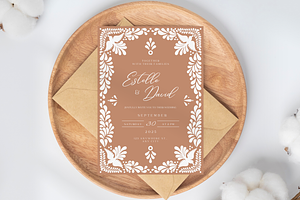 Save The Date & Wedding Invitation