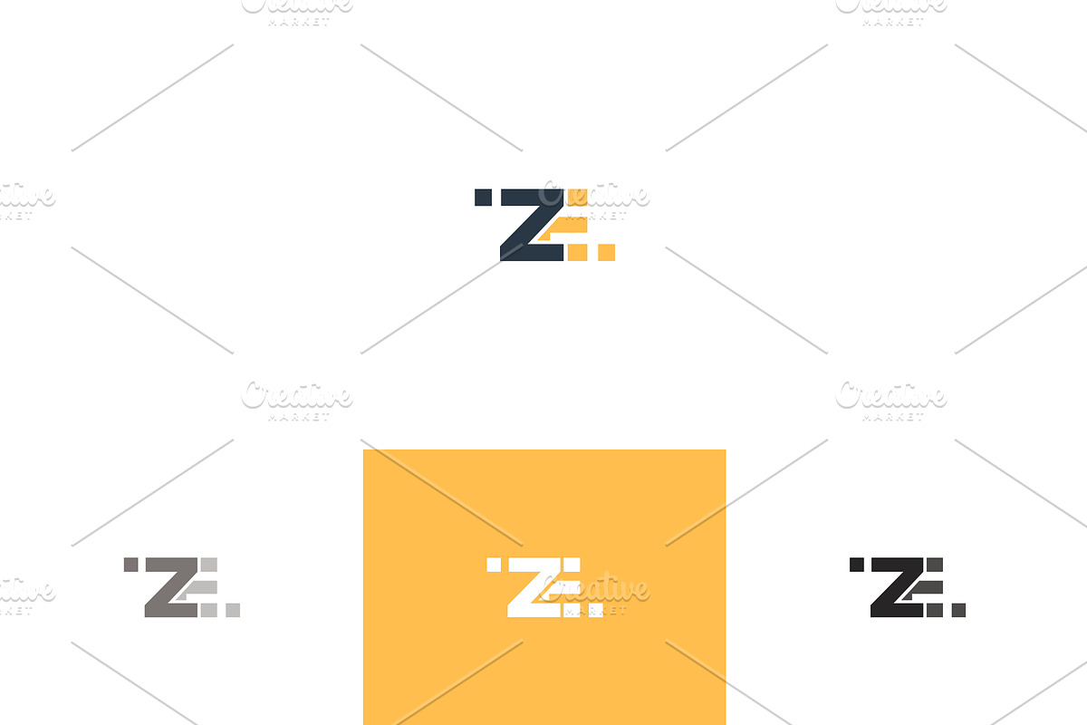 ZE - Extented License, a Branding & Logo Template by Laurentiu Cotet (Photo 1 of 2)