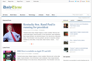 Daily WordPress Theme