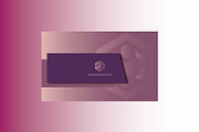 Business Card minimalist Purple, a Business Card Template by dulchaer29 (Thumbnail 3 of 3)