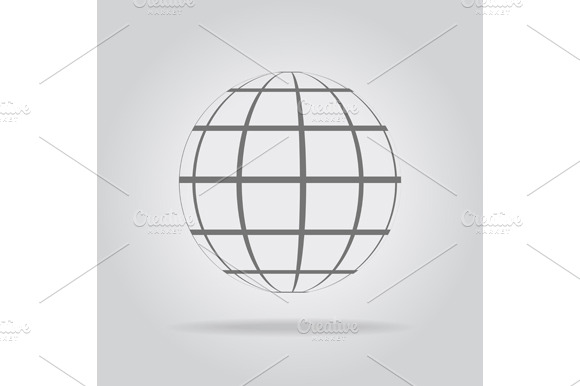 Abstract Sphere In A Strip