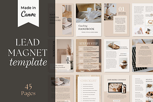 Ebook Workbook Handbook Template, a Magazine Template by ShopRShop