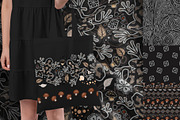 Line Art Frogs Patterns, Borders, a Pattern Graphic by ilonitta (Thumbnail 4 of 13)