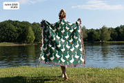 Geese Vector Seamless Pattern, a Pattern Graphic by Sunny Fields Studio (Thumbnail 2 of 10)
