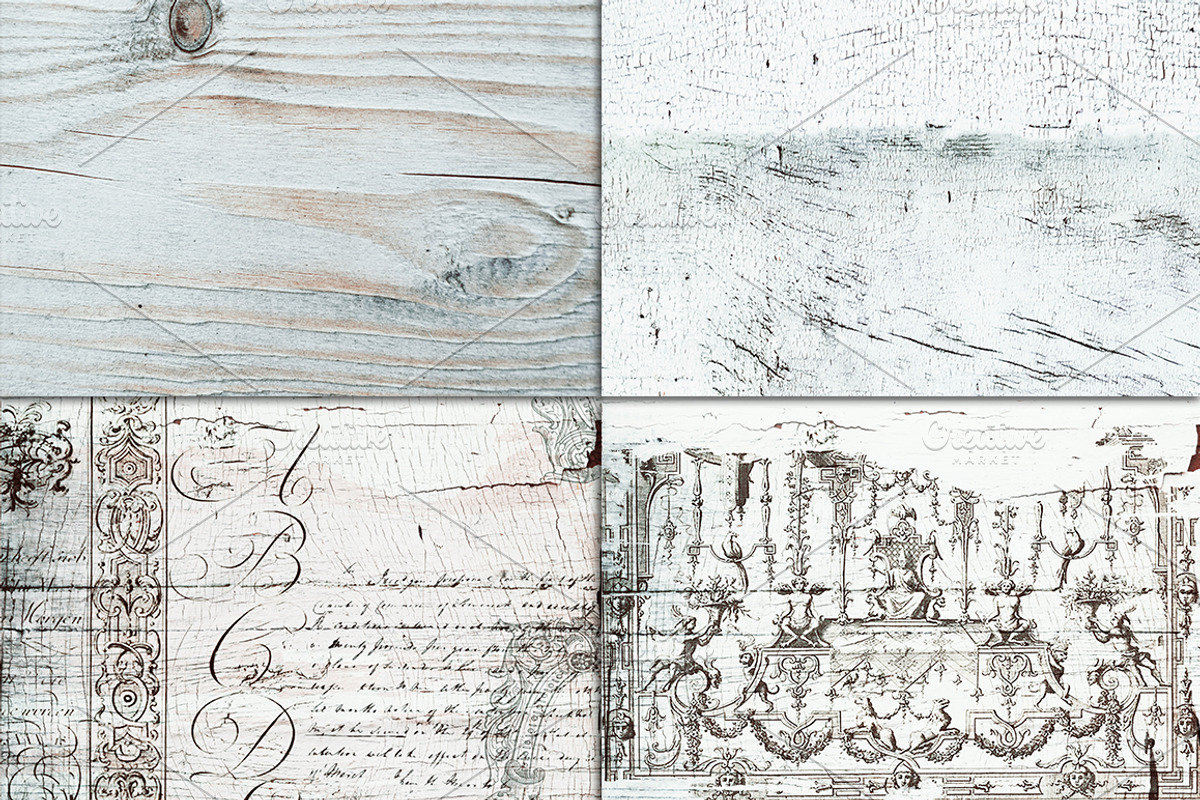 White wood texture overlay backdrop, a Texture Graphic by Area (Photo 4 of 4)