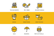 48 Shopping & E-Commerce Icons, an Outline Icon by kucingklawu (Thumbnail 6 of 7)