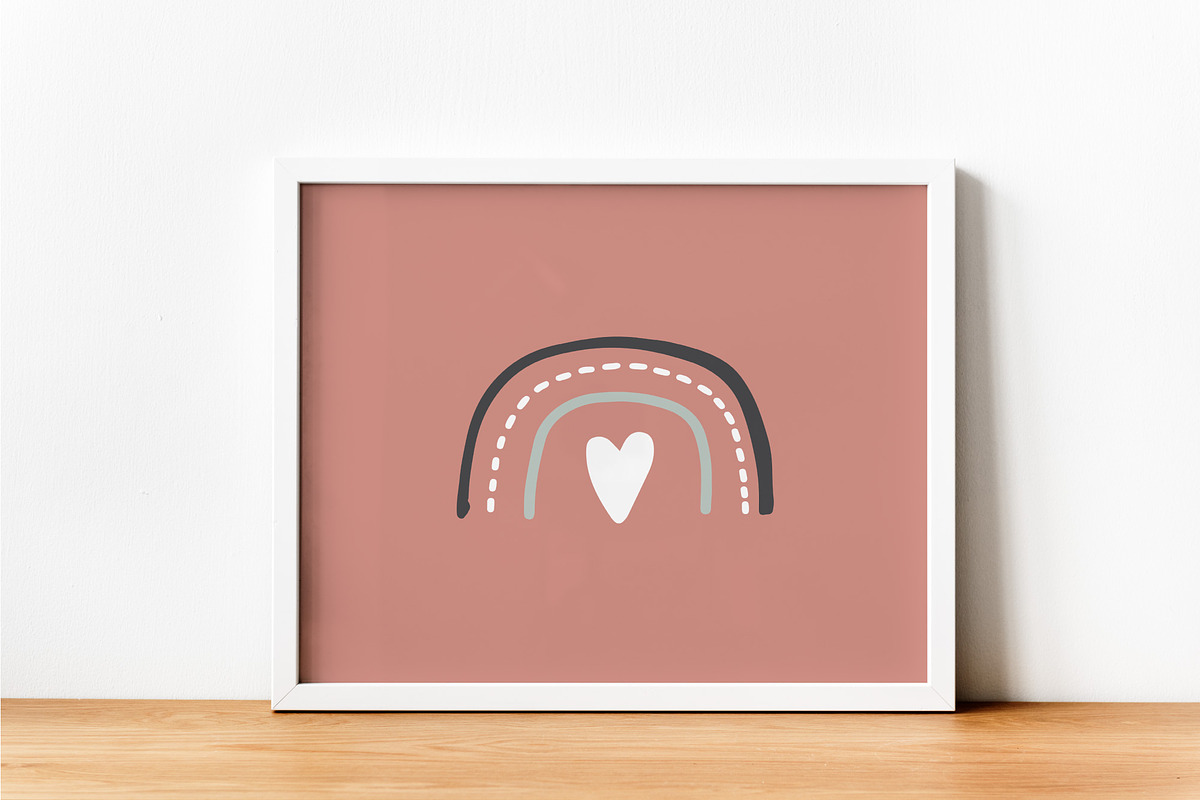 Rainbow bundle postcard2, an Object Illustration by Piixypeach (Photo 4 of 4)