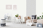 Kids Room Wall/Frame Mock Up 22, a Print Template by Whimsicality (Thumbnail 3 of 6)