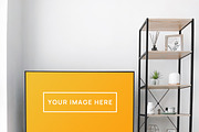 4K TV Bright Interior Photo Mockup, a Product Mockup by Edito (Thumbnail 2 of 2)