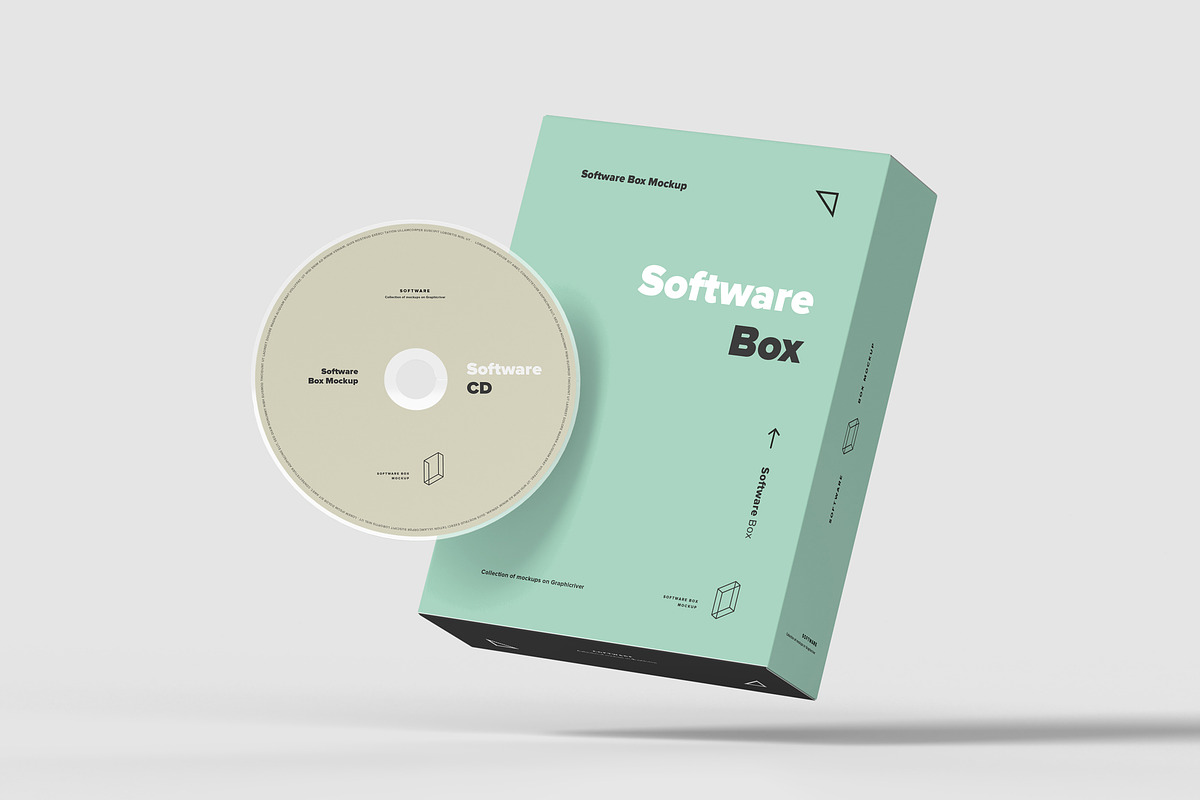 Software Box Mock-up 2, a Packaging Mockup by Yogurt86 (Photo 7 of 16)