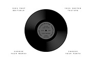 Vinyl Record Template, an Object Graphic by Misc. Loot Co. (Thumbnail 2 of 4)