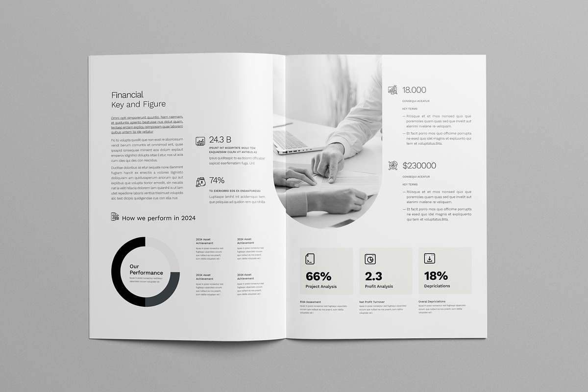 Annual Report Template | Canva preview 5