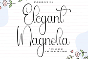 Elegant Magnolia, a Handwritten Font by FreshTypeINK (Thumbnail 1 of 8)