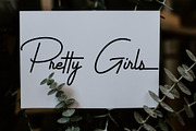 Antrian Script, a Script Font by Andika Fez (Thumbnail 2 of 12)