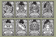 Zodiac Vector Set, a Decorative Illustration by Molly art (Thumbnail 6 of 16)