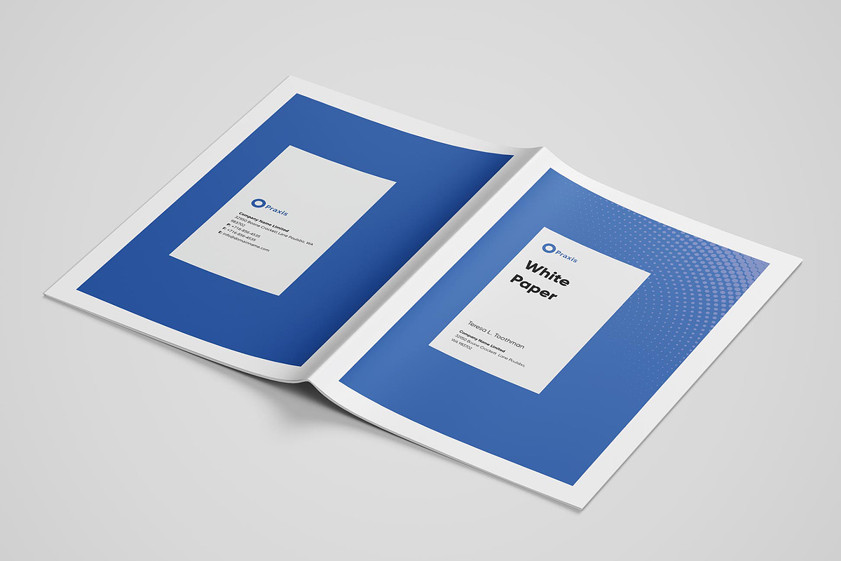 White Paper Template Word, a Brochure Template by azadcsstune (Photo 12 of 13)