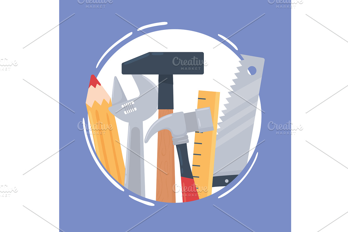 tools maintenance and repair, an Object Illustration by studiogstock