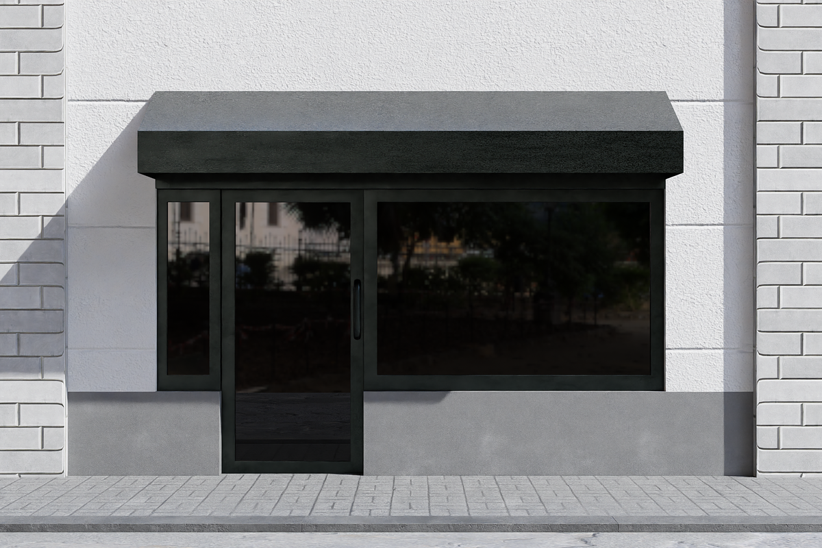 Clean frontstore 3D Model, an Object 3D Model by Dudukbersama (Photo 1 of 2)