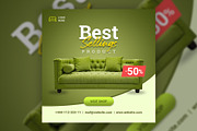 Furniture sale product banner, a Social Media Template by Smashing_Studio (Thumbnail 2 of 2)